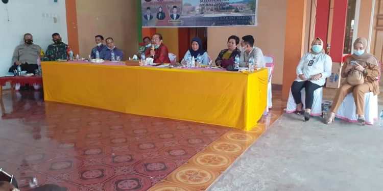 DPRD Bolmut Gelar Reses di Dapil III Desa Bunia