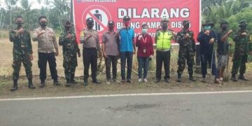Kelurahan Imandi, Koramil 07 dan Polsek Dumoga Timur Laksanakan Baksos
