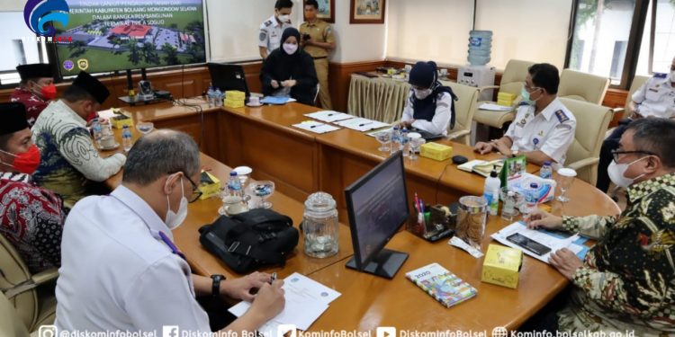 Bangun Terminal Tipe A, Pemkab Bolsel Sambangi Kemenhub