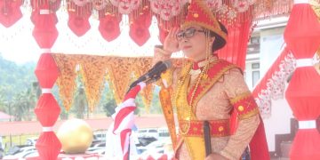 Lengkap Dengan Pakaian Adat, Yasti IRUP HUT Kabupaten Bolaang Mongondow ke-67