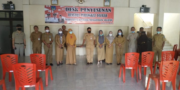 Bappelitbangda Bolsel Susun Renstra RPJMD 2021 – 2026