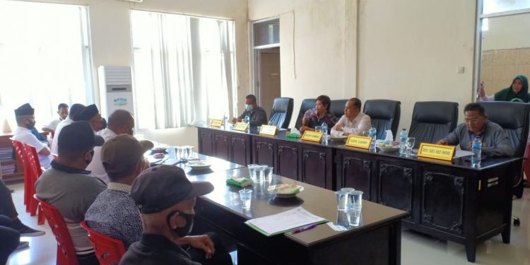 Terkait BLT, Komisi I DPRD Bolmut Gelar RDP Bersama Pemdes Pontak