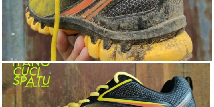 Ban Itang Cuci Sepatu Terapkan Strategi Khusus untuk Menarik Pelanggan