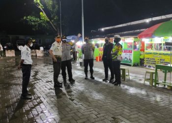Pasar Kuliner Kotamobagu Ketat Prokes Covid-19