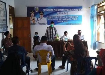 Hadir Sebagai Warga Kotobangon, Ardianus Ikuti Musrembang Tingkat Kelurahan