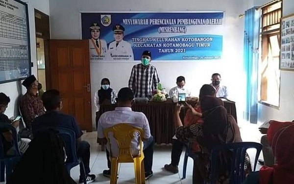 Hadir Sebagai Warga Kotobangon, Ardianus Ikuti Musrembang Tingkat Kelurahan