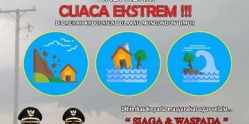 Cuaca Buruk, Pemkab Boltim Minta Warga Selalu Waspada