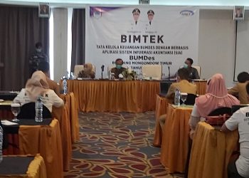 Pemkab Boltim Gelar Bimtek Berbasis SIA Bagi Pelaku BumDes