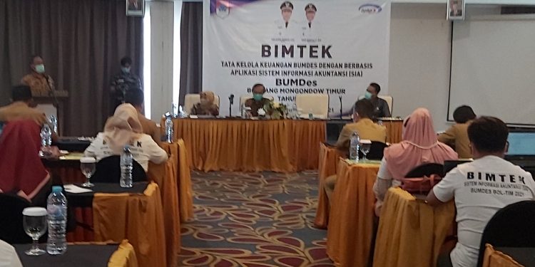 Pemkab Boltim Gelar Bimtek Berbasis SIA Bagi Pelaku BumDes