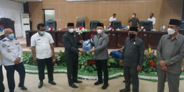 Paripurna Penyerahan LKPj Bupati Sukses Digelar