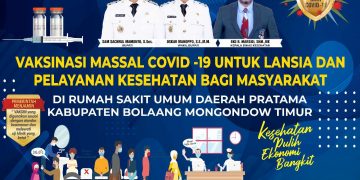 Pekan Ini Dinkes Boltim Vaksinasi Lansia