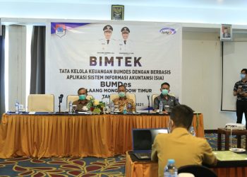 Pemkab Boltim Gelar Bimtek Pengelolaan Keuangan BUMDes Berbasis SIA