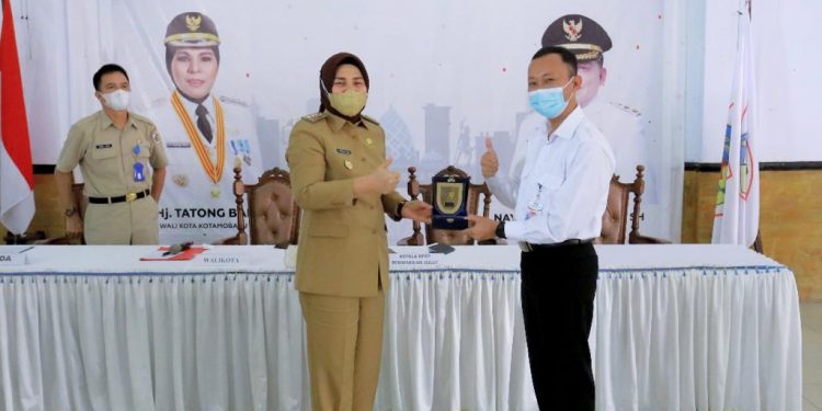 Wali Kota Tatong Bara Terima Kunjungan Kepala BPKP Sulut