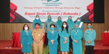 Tim Penggerak PKK Boltim Hadiri Rakerda Provinsi
