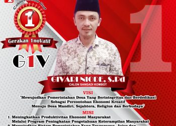 Didukung Generasi Milenial, Givari Optimis Menangkan Pilsang Kombot