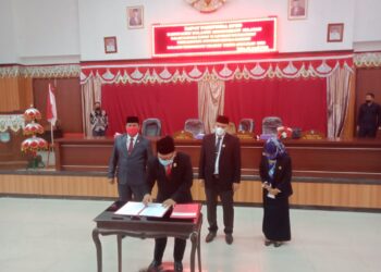 DPRD Bolsel Gelar Sidang Paripurna LKPj Kepala Daerah Tahun 2020