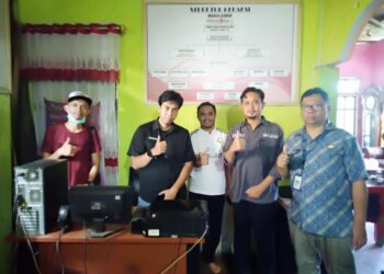 Kominfo Bolmong Visitasi ke Kantor Redaksi Media