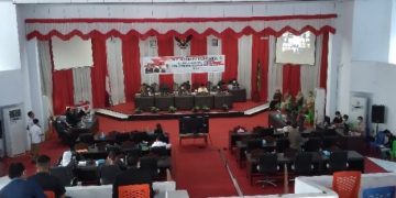 DPRD Kotamobagu Gelar Paripurna LKPj Wali Kota Tahun 2020