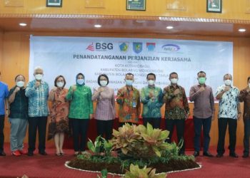 Pemkab Boltim, BPKP dan Bank SulutGo Teken MoU