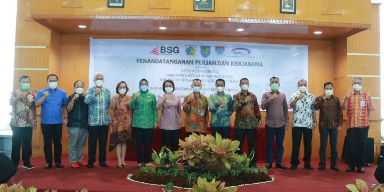 Pemkab Boltim, BPKP dan Bank SulutGo Teken MoU