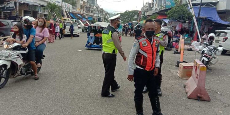 Dishub dan Satlantas Polres Kotamobagu Tertibkan Parkir Liar di Pusat Perkotaan