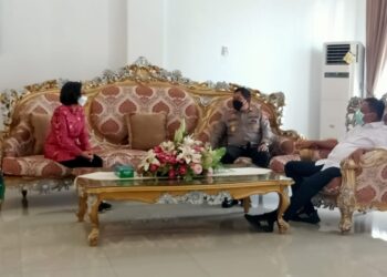 Bupati Sambut Kunjungan Gubernur Tinjau Pos Terpadu Lebaran 2021