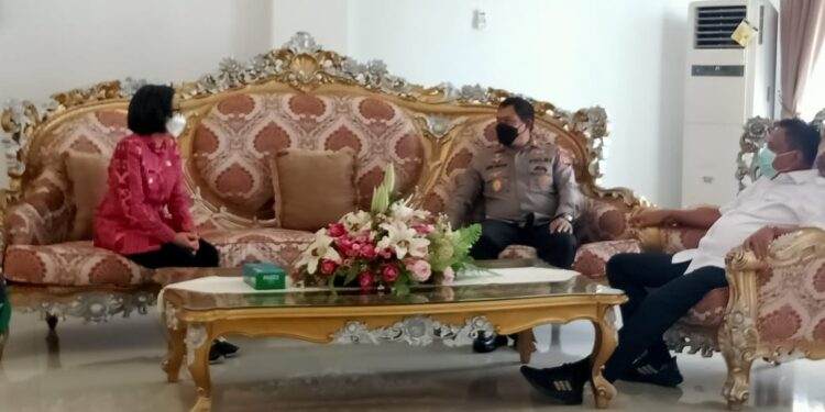 Bupati Sambut Kunjungan Gubernur Tinjau Pos Terpadu Lebaran 2021