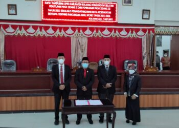 Gelar Paripurna Penutupan Masa Sidang II, DPRD Apresiasi WTP Ke-7 Pemda Bolsel