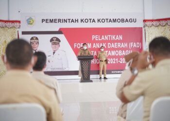 Nayodo Lantik Pengurus FAD Kotamobagu