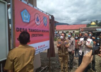Bakan Dikukuhkan Sebagai Desa Tangguh Bencana