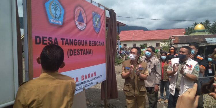 Bakan Dikukuhkan Sebagai Desa Tangguh Bencana