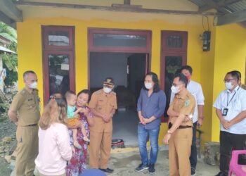 Bappeda Bolmong Uji Petik Penurunan Stunting Bersama Tim Bappeda Provinsi