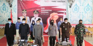 Forkopimda Hadiri Upacara HKN ke–113 Tahun Secara Virtual