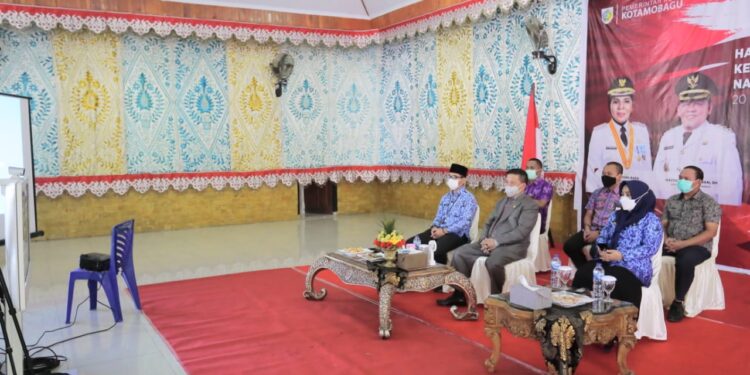 Nayodo Koerniawan Wakili Tatong Bara di Peluncuran Literasi Digital Nasional