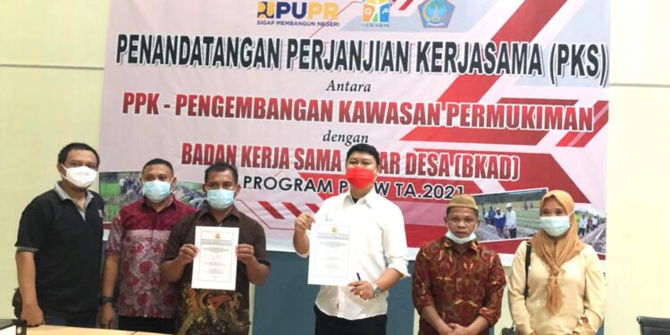 BKAD Posigadan Teken PKS PISEW