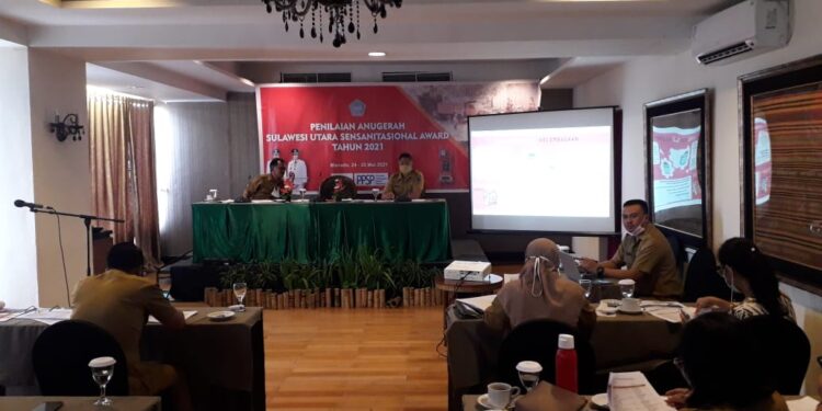 Bappeda Bolmong Ikuti Sensanitasional Award Tahun 2021