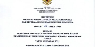 Tahun Ini Boltim Terima Ratusan CASN, Berikut Alokasinya