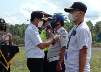 Bupati Sachrul Pimpin Apel Gelar Pasukan Operasi Ketupat Samrat 2021