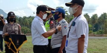 Bupati Sachrul Pimpin Apel Gelar Pasukan Operasi Ketupat Samrat 2021