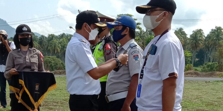 Bupati Sachrul Pimpin Apel Gelar Pasukan Operasi Ketupat Samrat 2021