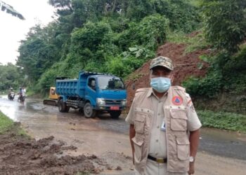 Gerak Cepat, Pemkot Langsung Tangani Sisa Tanah Longsor