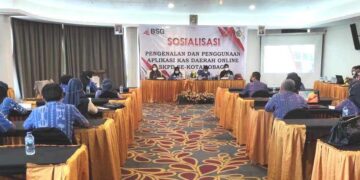 Pemkot dan BSG Gelar Sosialisasi Kasda Online SKPD