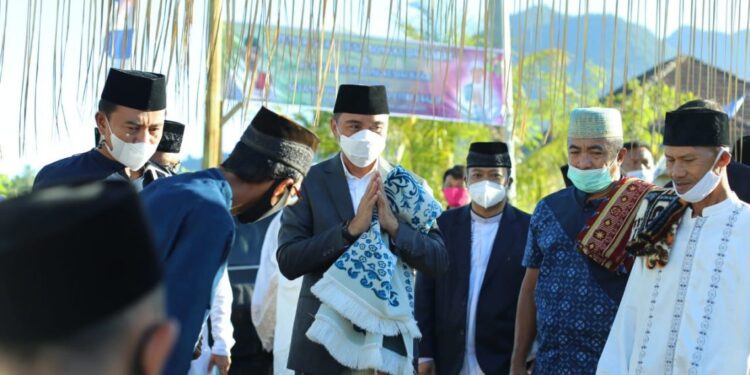 Bupati Sholat ID di Kecamatan Modayag, Wakil Bupati di Kecamatan Tutuyan