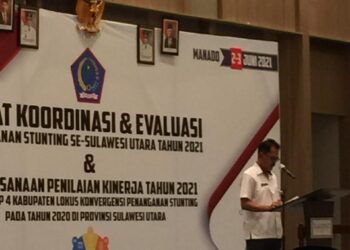 Rakor Stunting se-Sulut, Taufik Paparkan Strategi Penanganan di Bolmong