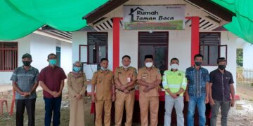 Tingkatkan Minat Baca, Disdik Bolsel Resmikan RTB Bantuan PT. JRBM