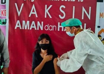 Ribuan Tenaga Guru di Bolmong Selesai Divaksinasi Tahap Pertama