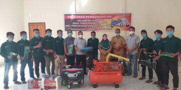 Sekcam Pinteng Buka Pelatihan Perbengkelan