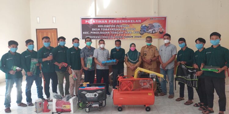 Sekcam Pinteng Buka Pelatihan Perbengkelan