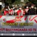 Sambut HUT Ke-75 Bhayangkara, Ketua DPRD Bolsel Ikuti Gowes Sehat