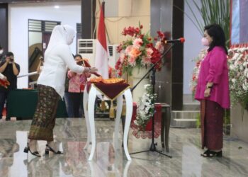 Seska Ervina Budiman Dikukuhkan Sebagai Bunda PAUD Kabupaten Boltim